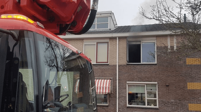 brand in Woning Assen