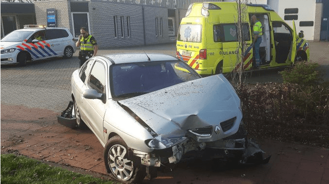 Ongeval Industrieweg Hoogeveen