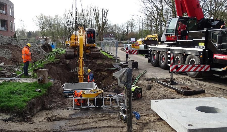 Rioolwerkzaamheden aan de Lindelaan in Assen gestart