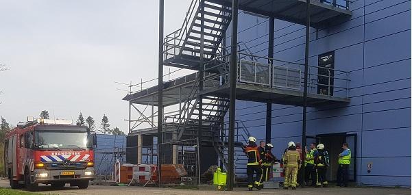 Vol opvangbakje bij Wilhelmina Ziekenhuis leidt tot inzet van brandweer