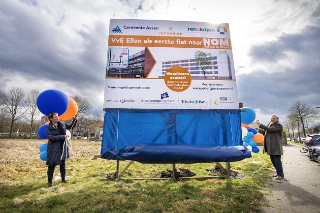 Flat Ellen in Assen als eerste VvE flat naar Nul op de Meter dankzij gebouwgebonden financiering