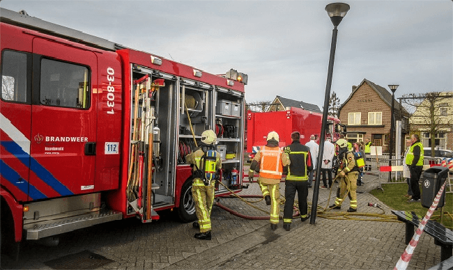 Brandweerwedstrijden: twee gewonden bij brand in Penta in Assen