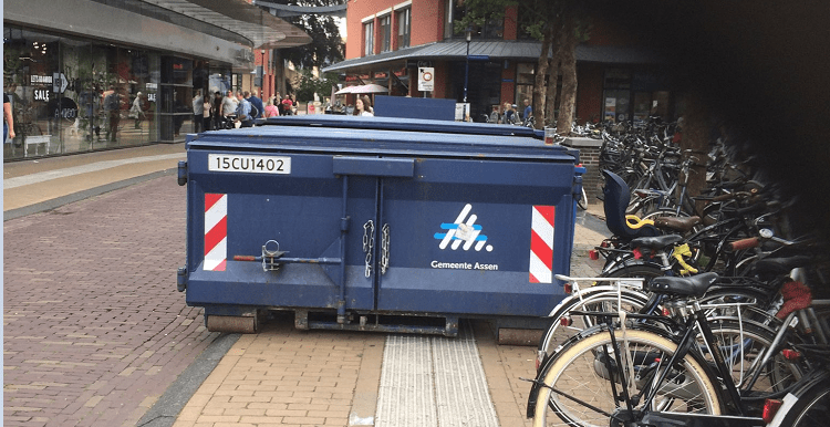 Blinden en slechtzienden hebben het steeds moeilijker in Assen-Centrum