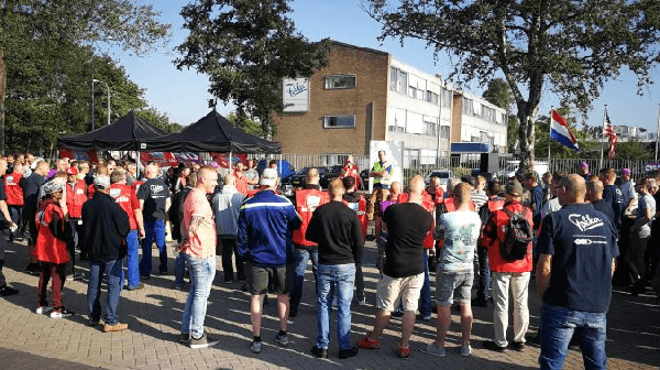 24 uur staking bij Fokker Hoogeveen