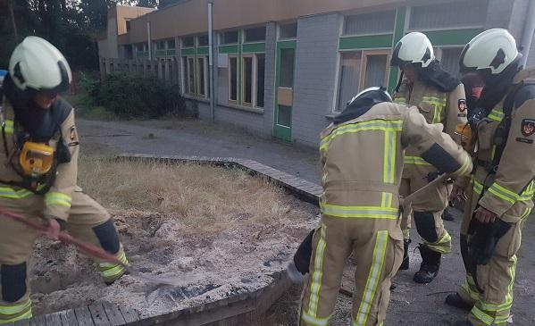 Melding natuurbrand Asserstraat Rolde