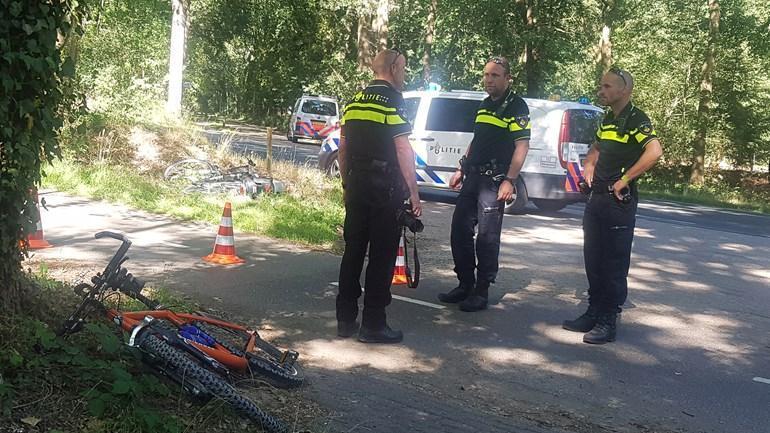 Wielrenner gewond na botsing met fietser