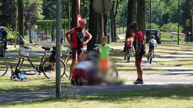 Ongeval tussen twee fietsers in Rolde