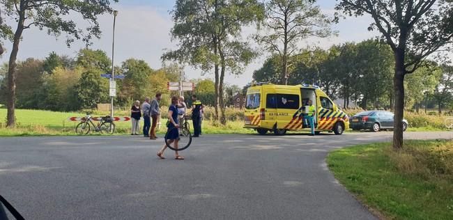 Wielrenner gewond bij aanrijding in Peize