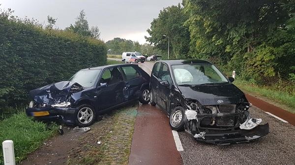 Twee gewonden bij ongeval in Ruinerwold (video)