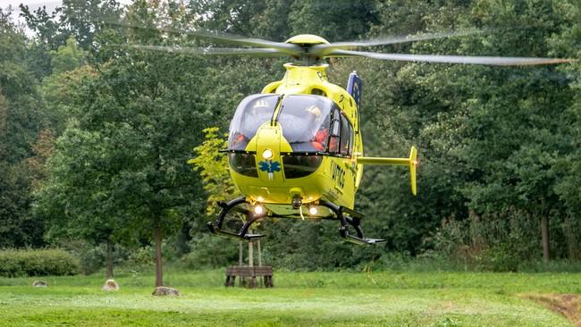 Traumahelikopter ingezet voor medisch noodgeval in Assen