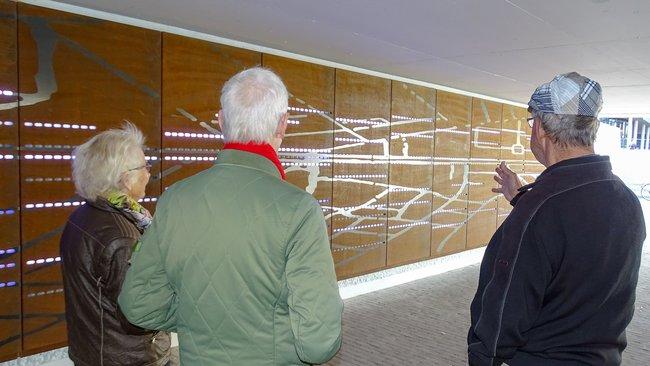 Kunstwerk Vredeveldtunnel Assen officieel in werking gesteld