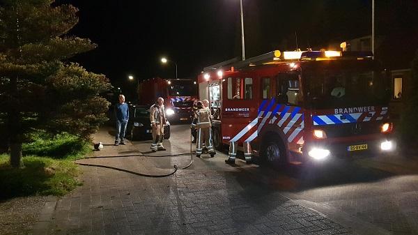 Brandweer voorkomt erger bij zolderbrand in Roden