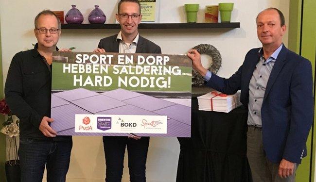 300 sportverenigingen en dorpshuizen in actie voor goede regeling zonnepanelen