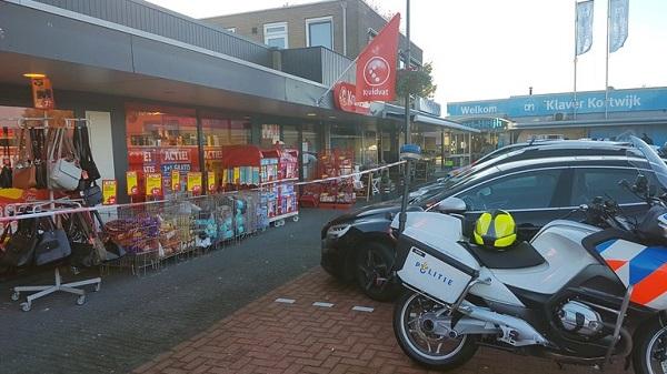 Overval op winkel; Dader er rennend vandoor