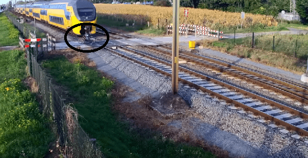 Fietser ontkomt aan de dood; Prorail start campagne