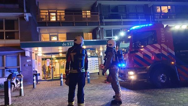 Brandje in flat zorgt voor grote inzet hulpdiensten