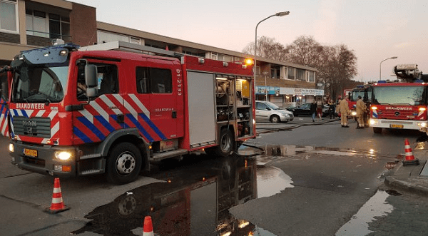 5 gewonden en 7 woningen ontruimt na winkelbrand