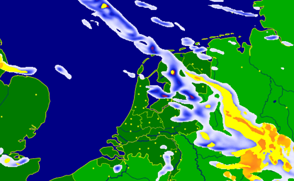 Maandag kans op (natte) sneeuw in Drenthe