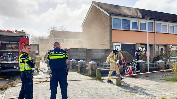 Woningbrand door defecte TV in Pittelo (video)