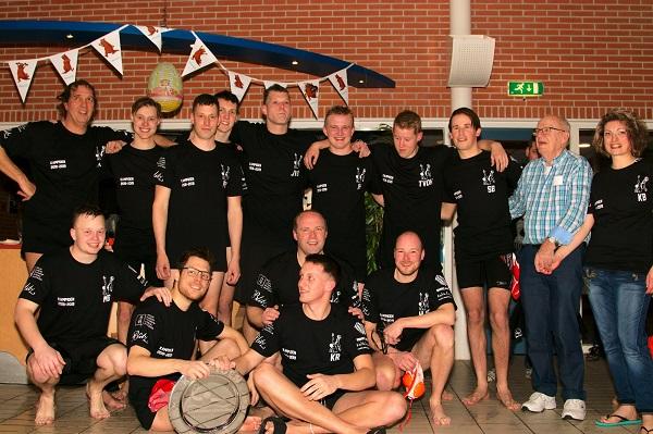 Waterpolo heren uit Beilen kampioen