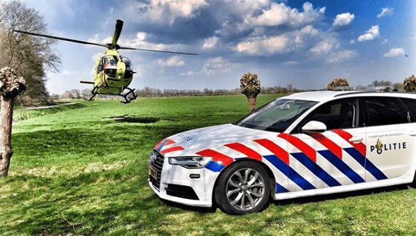 Traumahelikopter ingezet na val van trap