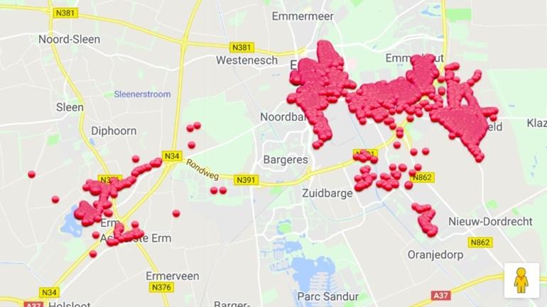 Meer dan 6500 klanten zonder stroom vanwege grote storing in Emmen