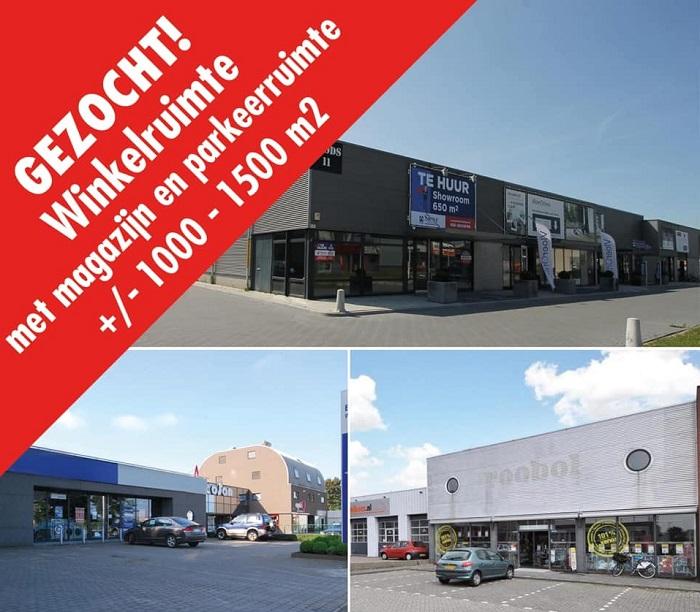 Flitsverkoop zoekt winkelruimte in regio Drenthe