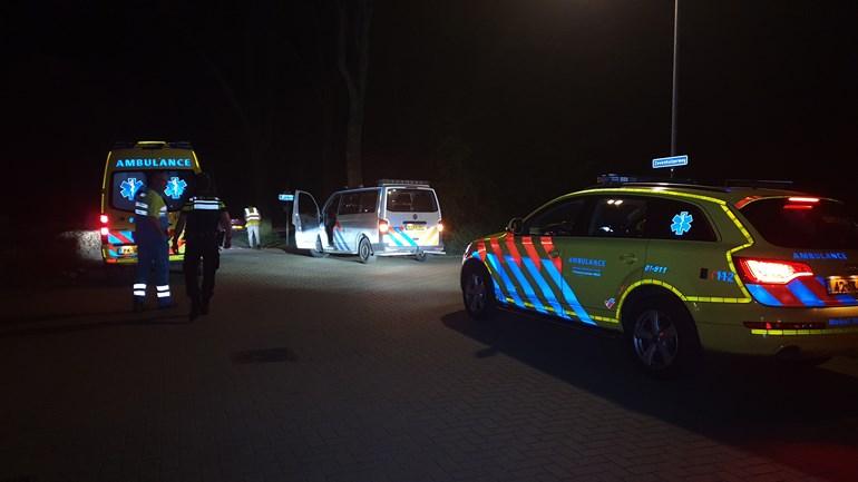 Scooterrijder ernstig gewond na harde val