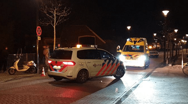 Scooter met 3 personen onderuit; Bestuurder aangehouden