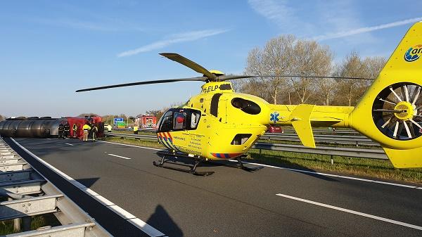 N33 tussen Gieten en Wildervank nog hele dag afgesloten (video)