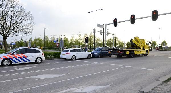 Frontale botsing door spookrijder