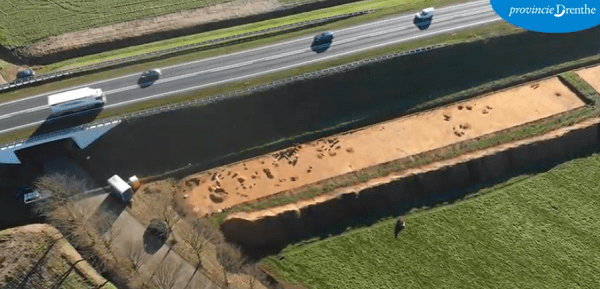 Verdubbeling van de N34 tussen Coevorden en Emmen verloopt goed