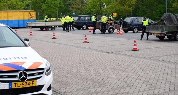 Grote verkeerscontrole in Emmen