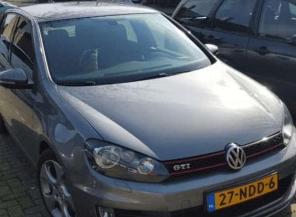 Zoektocht naar gestolen Volkswagen golf 6 GTI
