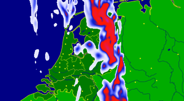 Vandaag 28 graden met vanavond stevig onweer