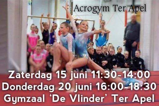 Sporters gezocht bij Acrogym Ter-Apel