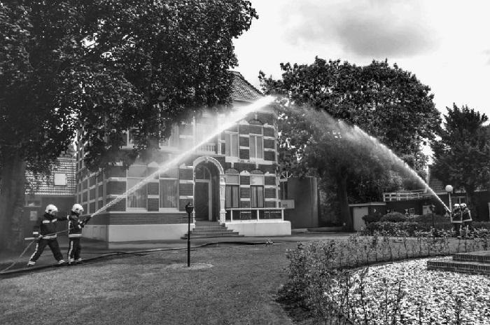 De nationale brandweerherdenking in Smilde