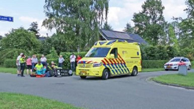 Twee gewonden na ongeval tussen scooter en scootmobiel