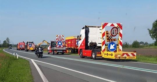 Kijk uit voor de bermen maaiers (veilig bereikbaar Drenthe)