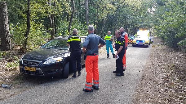 Traumahelikopter naar ongeval tussen auto en fiets