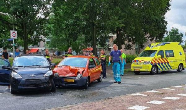 Gewonden bij aanrijding in Hoogeveen (Video)