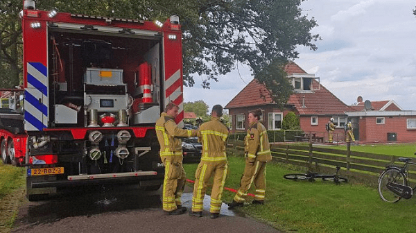 Veel schade na brand in bovenverdieping woning