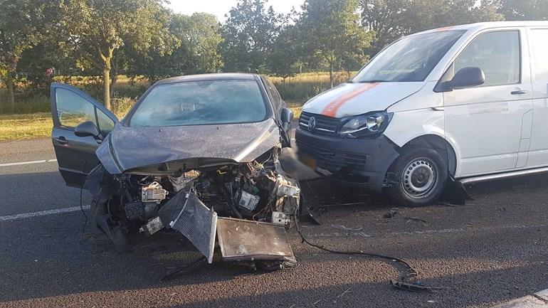 Kilometers file na ongeval op A37