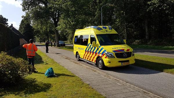 Traumahelikopter ingezet voor ongeval tussen fietsers