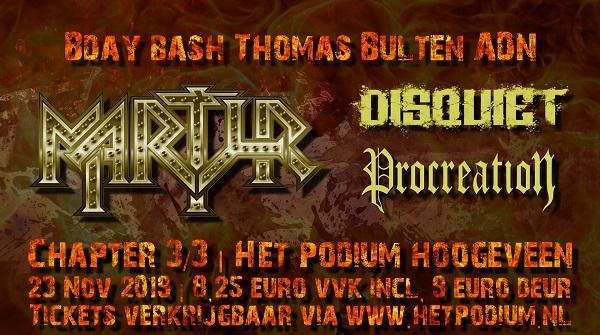 Laatste editie metal birthday bash in Hoogeveen