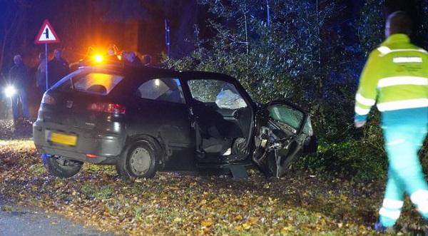 Traumahelikopter ingezet voor ongeval met twee gewonden (video)