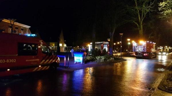 Groot alarm voor brand in restaurant