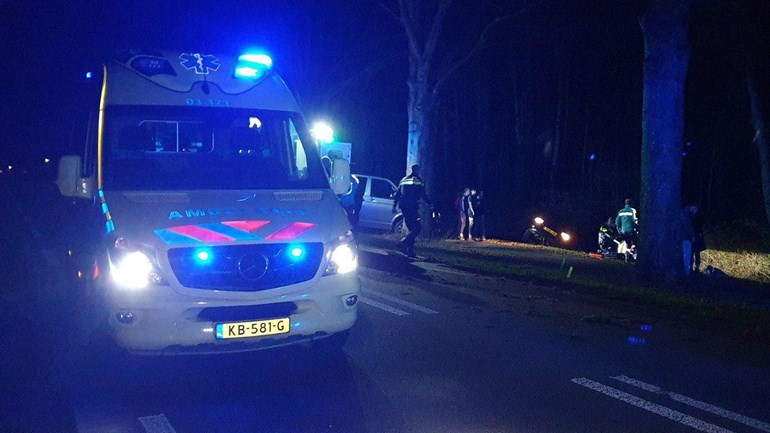 Traumahelikopter ingezet bij ongeval met twee ernstig gewonden (video)