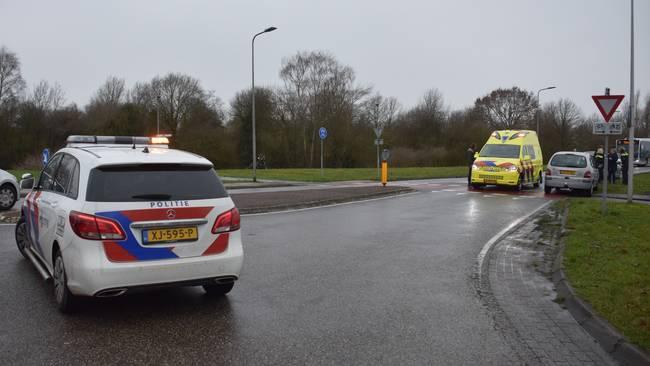 Fietser gewond bij aanrijding