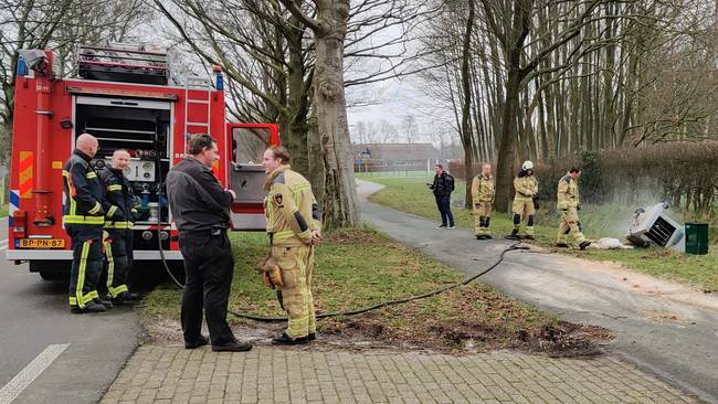 Brand in afzuiging van bedrijf (Video)